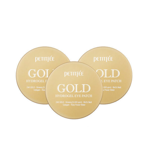 PETITFEE Hydrogel Eye Patch Gold Set of 3